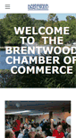 Mobile Screenshot of brentwoodmochamber.com